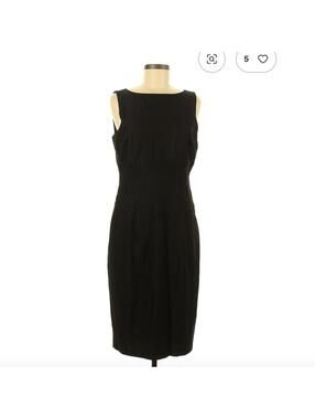 Cache Contour Collection Black Casual Dress Size 10